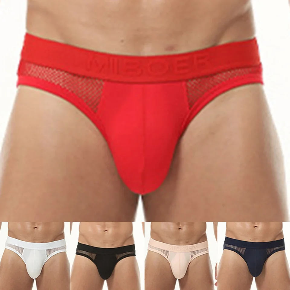 

Ideal For Sports Ice Silk Underpants Transparent Underwear 10 Spandex Material Classic Theme Comfortable Fit Soft Texture