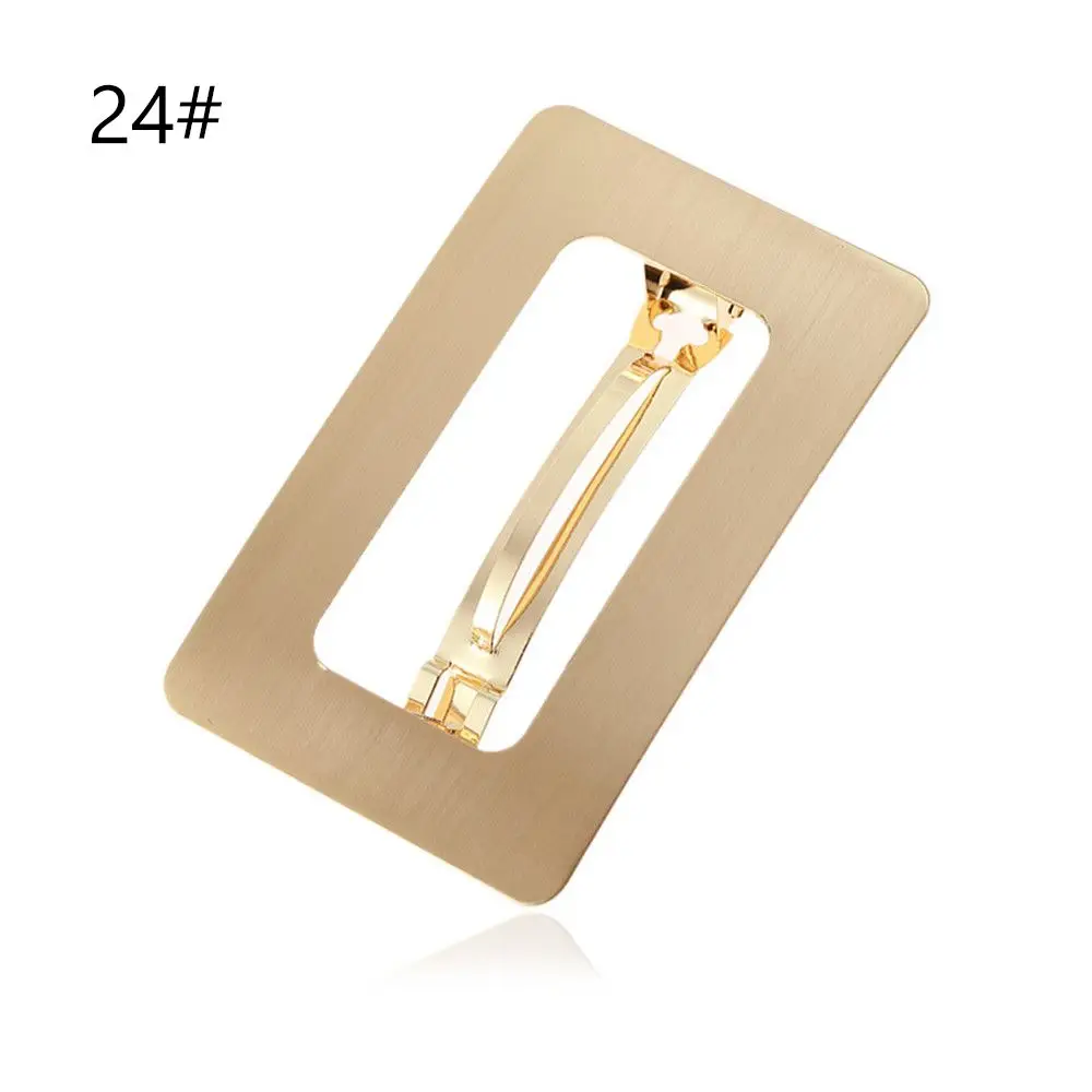 Women's Fashion Hair Accessories Hairgrip Hair Barrette Horsetail Headwear Girls Hairpins Metal Hair Clips