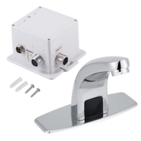 Automatic Infrared Sensor Faucet Kitchen Bathroom Sink Cold Water Tap with Control Box Sensor Water Tap