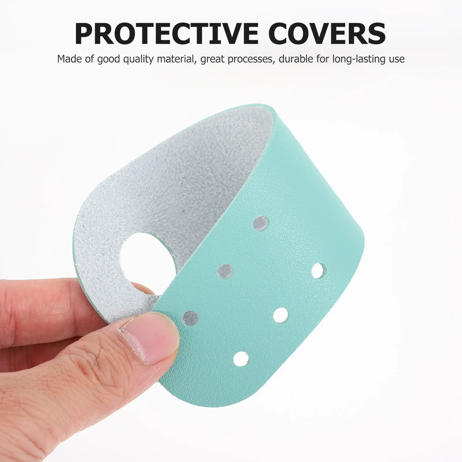 

2Pairs Roller Skates Toe Covers Protective Sleeve Sturdy Front Cap Skating Toe Protector for Shoes