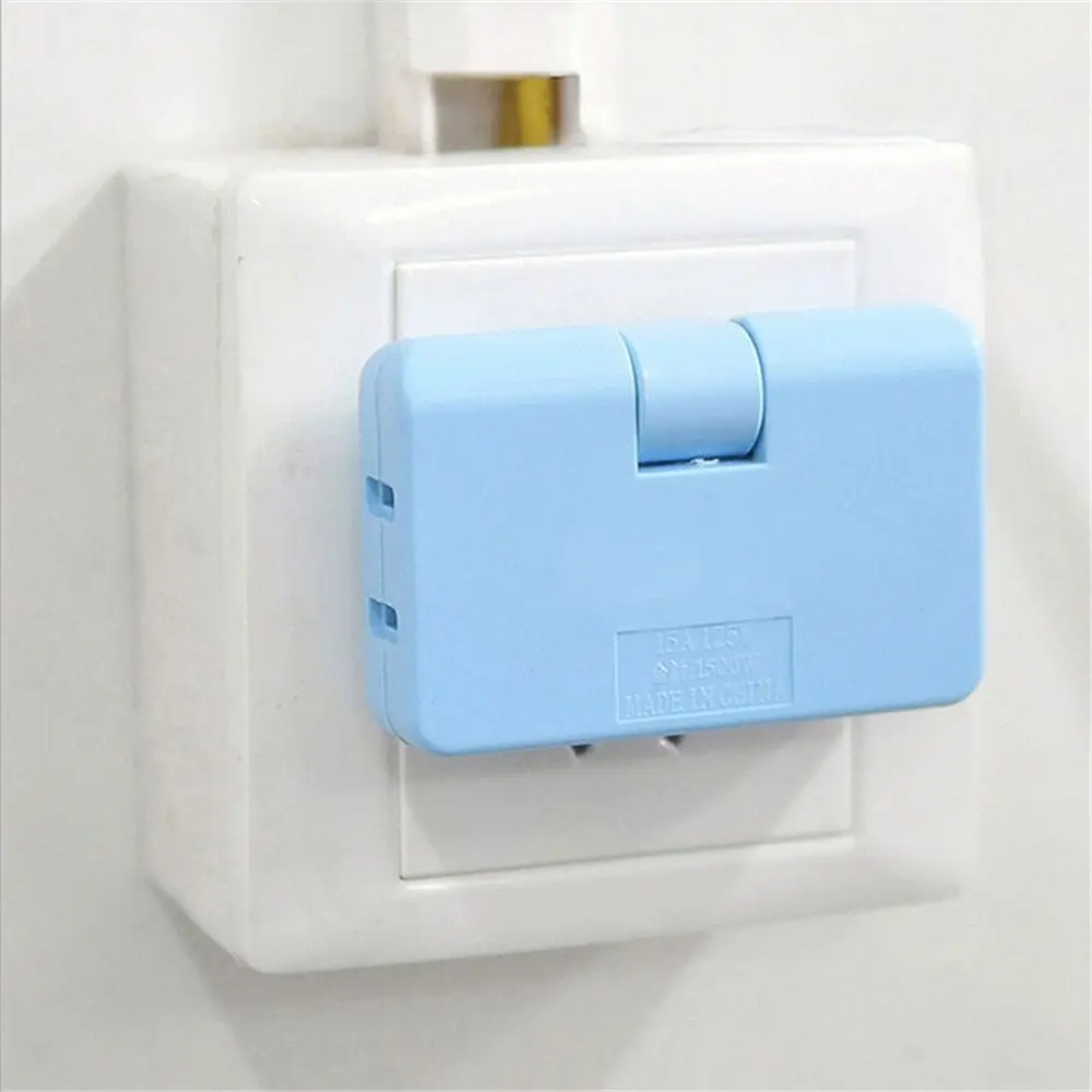 Durable New 3 Outlet Wall US Plug 2 Prong Electrical Plugs Adapter Sockets AC Power