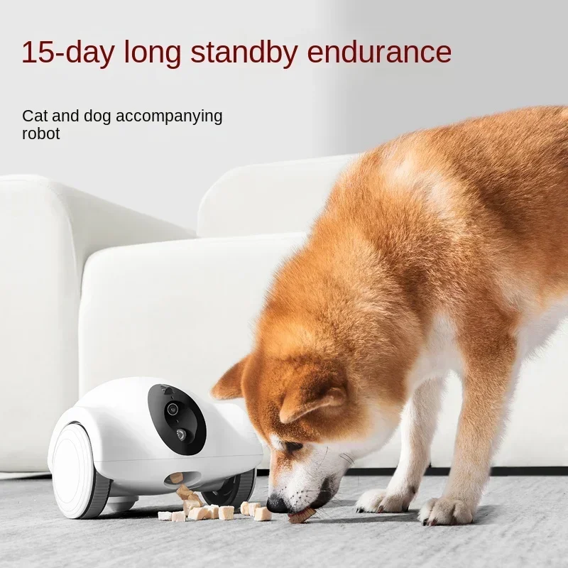 Dog Cat Pet Companion Robot Movable Cat Home