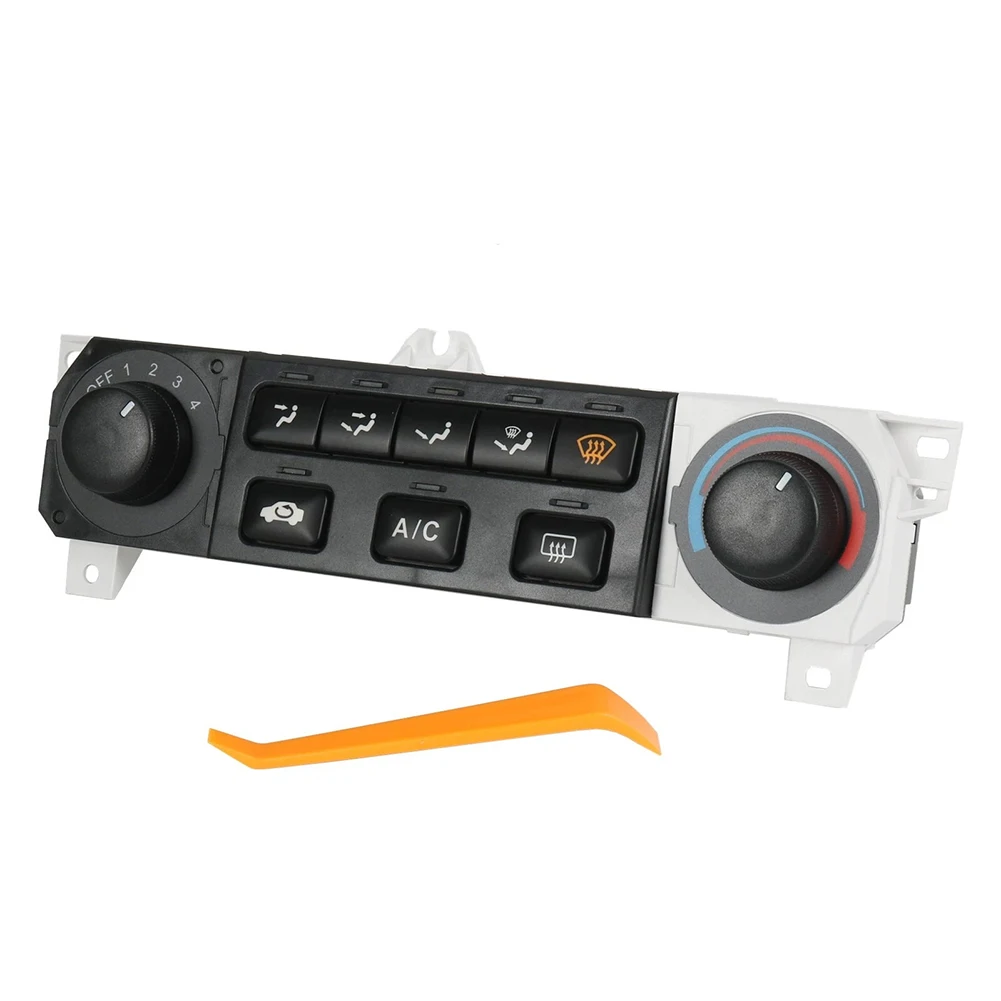 

For Vehicle Climate Control Heater Control Assembly Vehicle Heating Upgrade Black Easy Installation Functional Condition Good