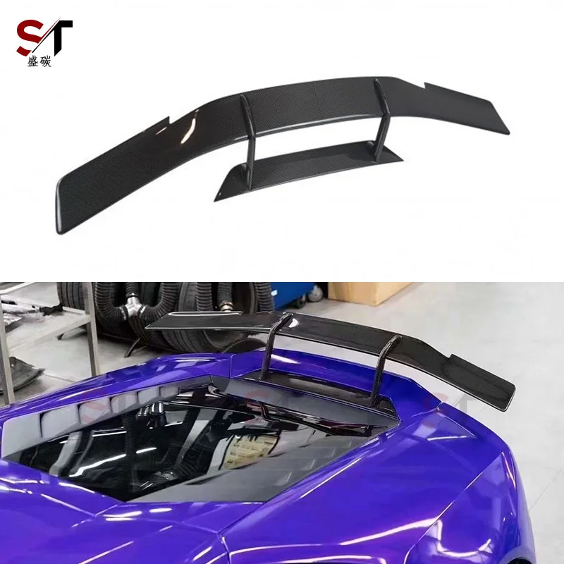

Подходит для Lamborghini LP610, хвост из углеродного волокна EVO, модифицированный спойлер N, модифицированные детали с фиксированным ветровым крылом