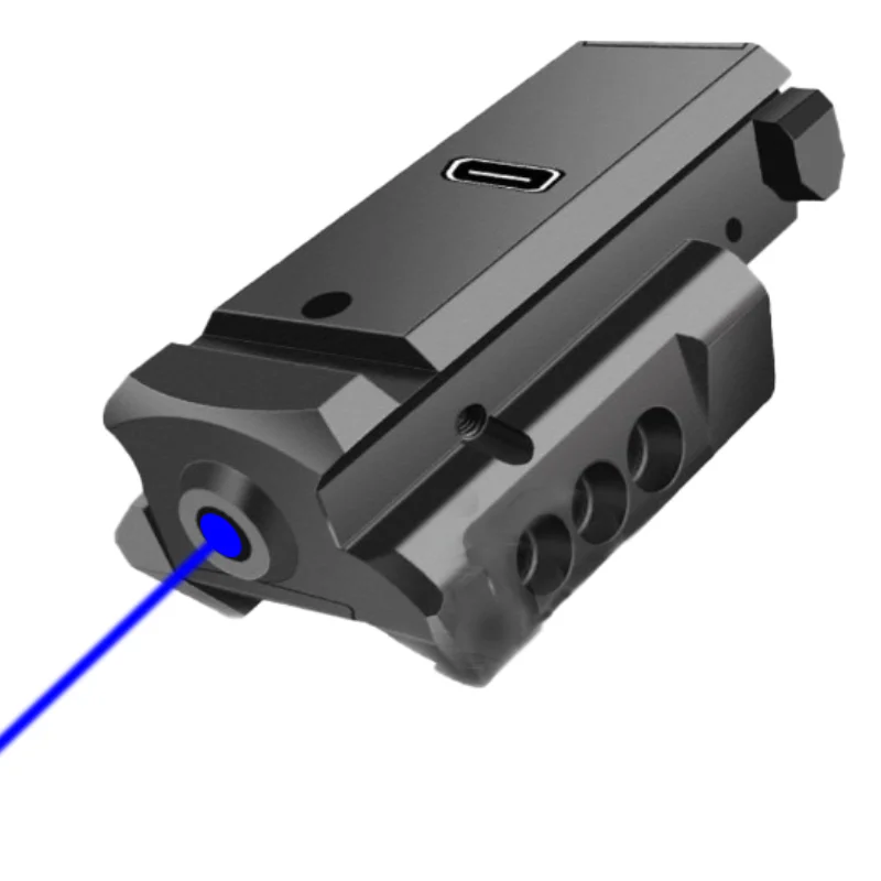 Rechargeable Blue/Green/Red Laser Sight fit 20mm/11mm for Picatinny Weaver Rail for Pistol Glock Rifle Laser Sight