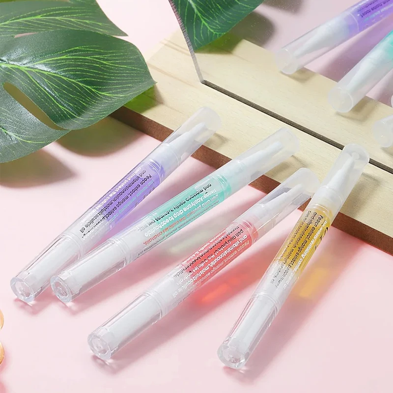 50pcs Cuticle Oil Pen Aceite De Cuticulas Uñas Soften Nourish Huile Cuticule Ongles Olio Cuticole Unghie Nourishment Oil Pens