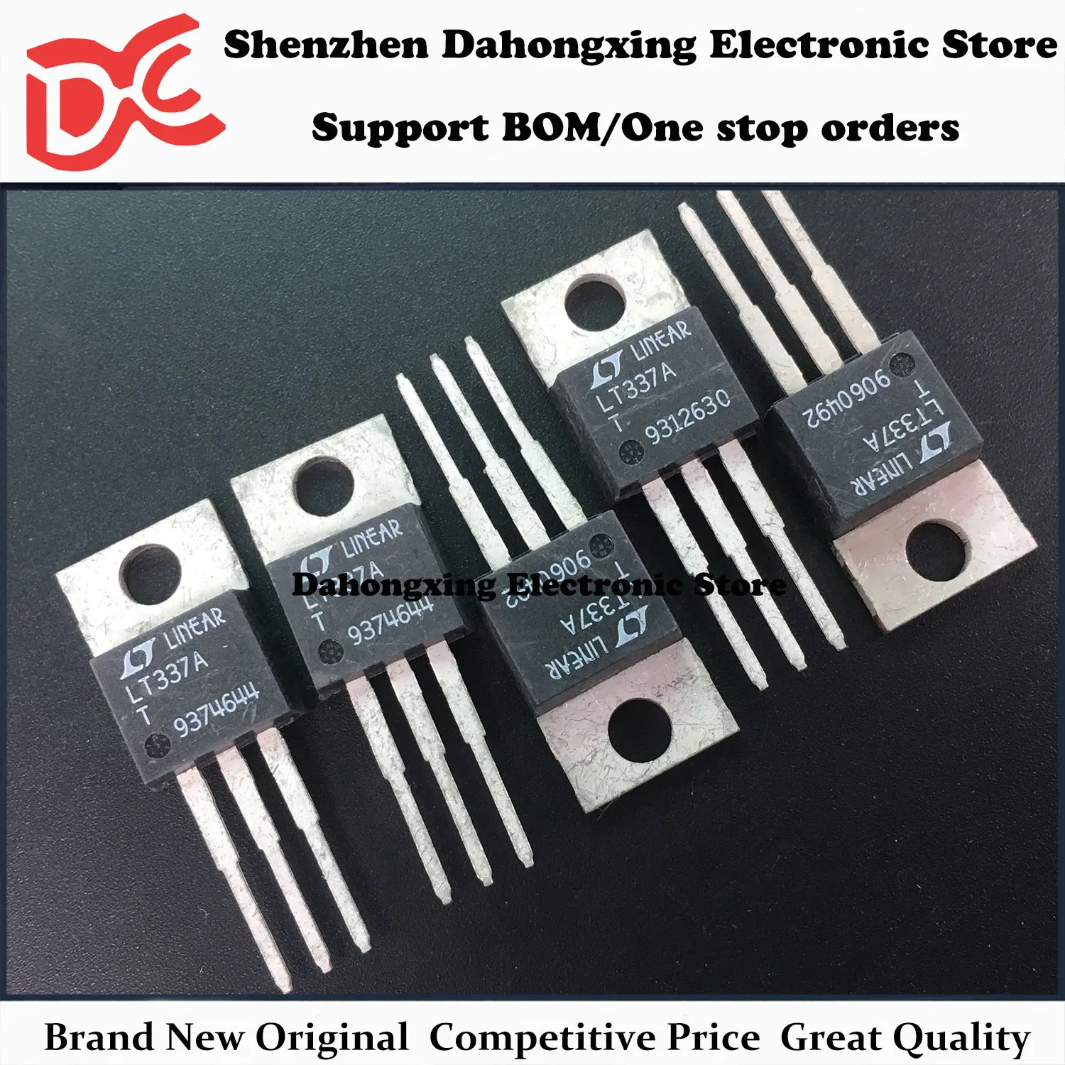 New Original 5Pcs LT337AT TO-220 Adjustable Voltage Regulator Electronic Components Great Quality