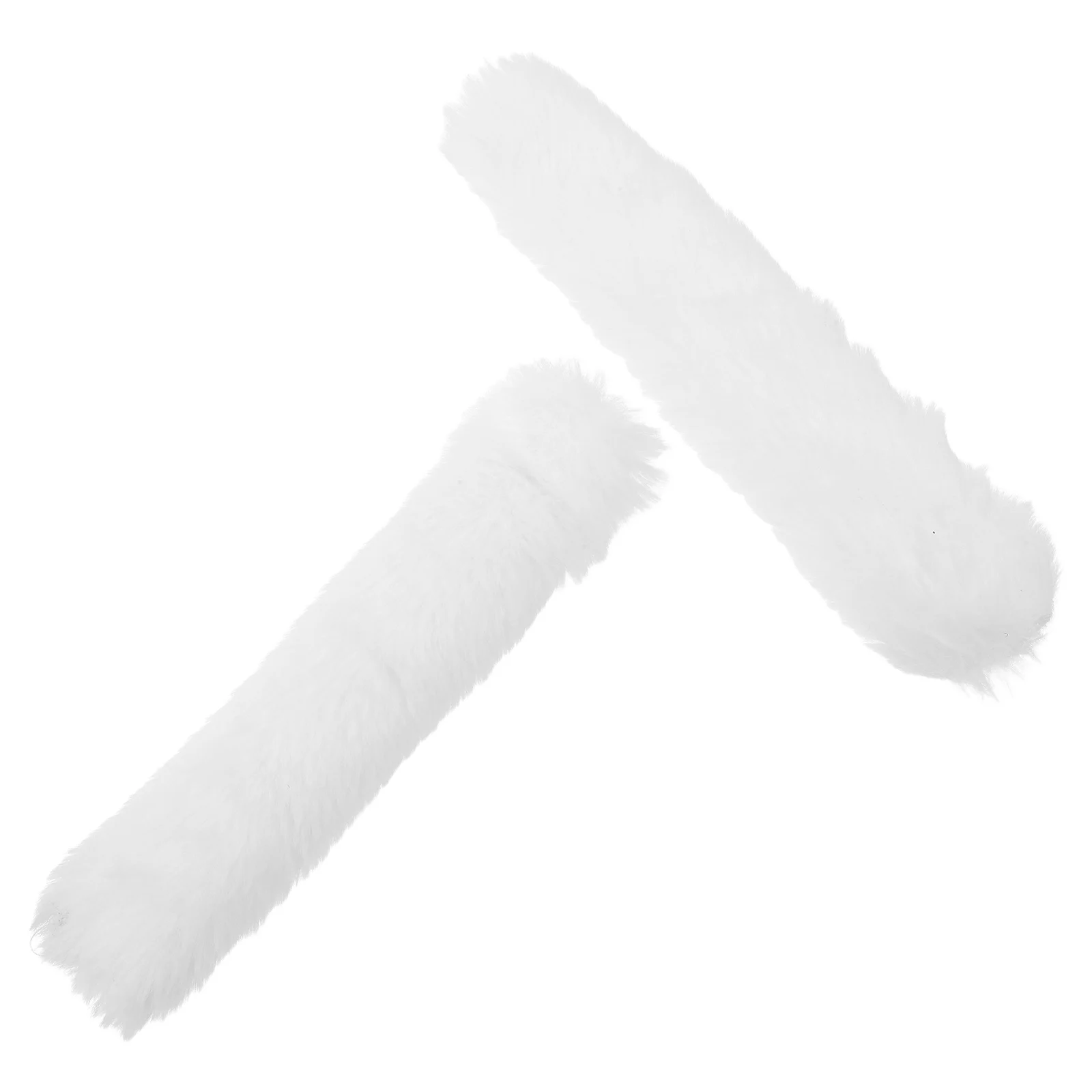 

Heel Warm Detachable Furry Decor Slippers Sandals Women Large Inserts Strap Shoelaces Shoes Winter