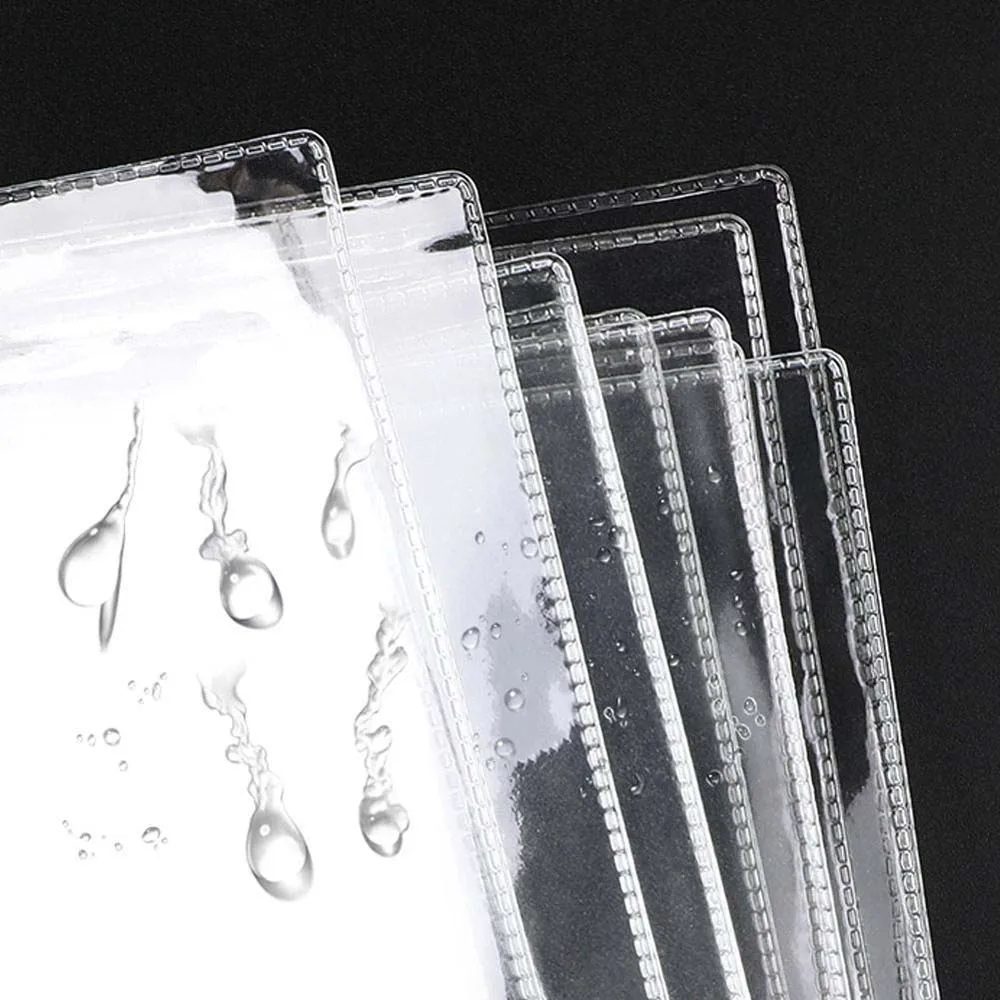 Supplies Transparent Zipper Filing Products Waterproof PVC Organizer Pouch File Bags Document Folder Storage Bag Folder Bags