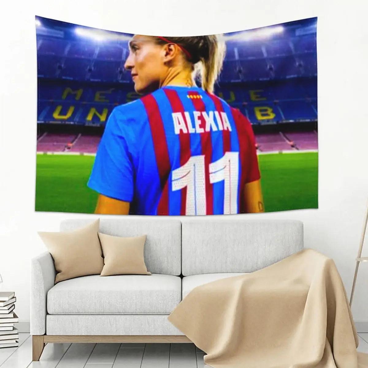 Alexia putellas Tapestry Decorative Wall Murals Decorative Wall Murals