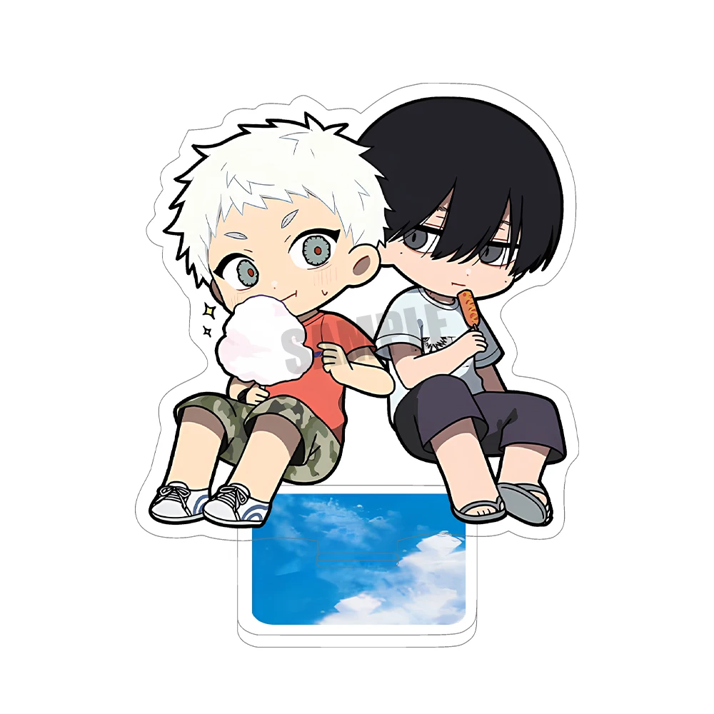 The Summer Hikaru Died Acrylic Standee Chibi Figure Hikaru Yoshiki Q Version Model Horror Manga Merch Desk Display Collectible view 6