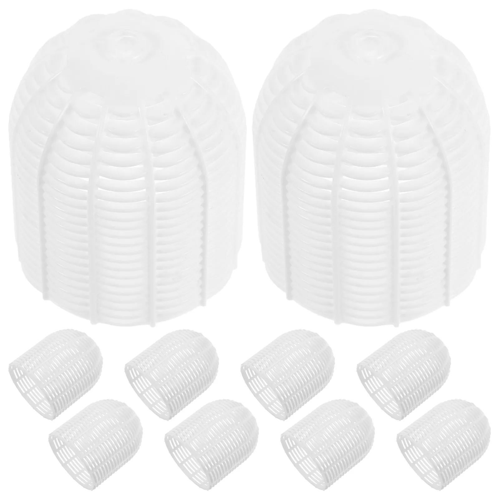 

10 шт. пластиковых абажуров-клеток для подвесных светильников, полые проволочные каркасы в винтажном индустриальном стиле