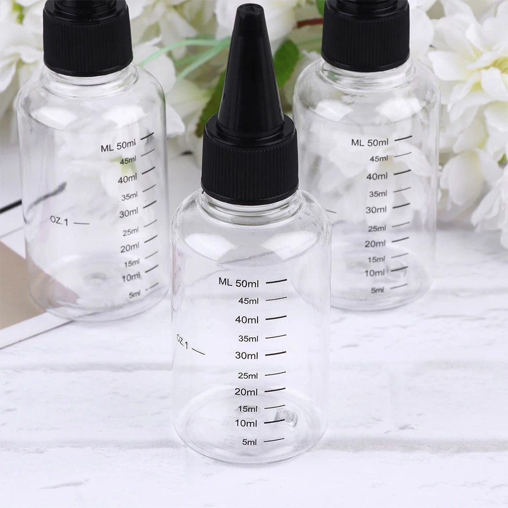 

15 Pcs Extruded Transparent Bottle Plastic Squeeze Bottles Dropper Biscuit Dispenser for Liquids Empty