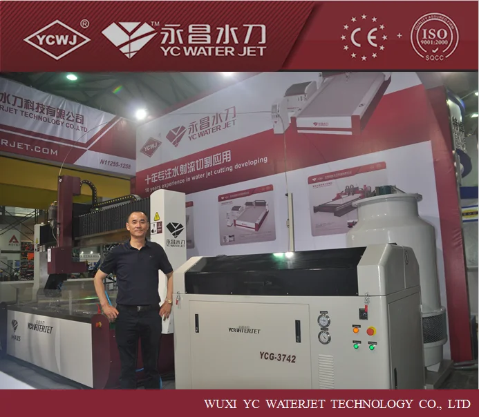 YC CNC diverses machines à Jet de coupe d'eau