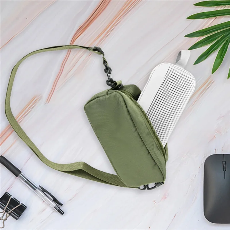 A97I-Anti-Scratch Speaker Bag Adjustable Shoulder Strap For Bose Soundlink Flex Travel Carrying Case Storage Bag