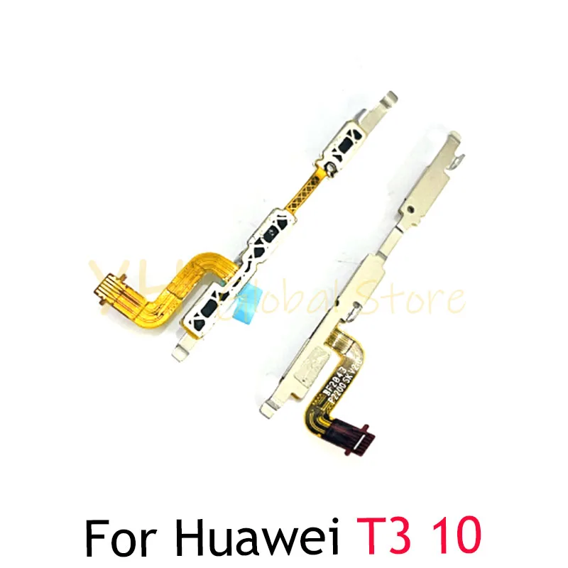 

For Huawei T3 10 AGS-W09 AGS-L09 AGS-L03 Power On Off Switch Volume Side Button Flex Cable Repair Parts