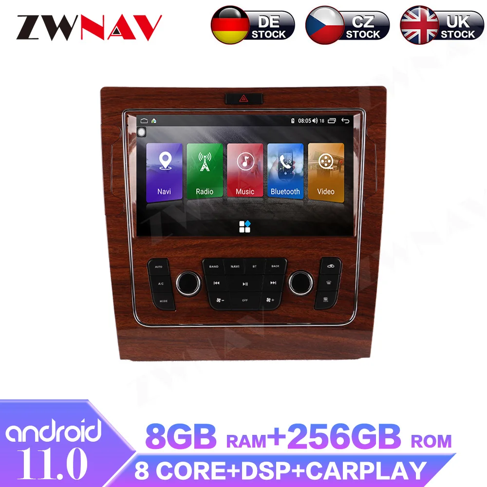 

8+128GB Android 11 Car Radio 9 Inch For Volkswagen Phaeton 8 Core Auto Stereo Carplay Multimedia Player GPS Navigation Head Unit