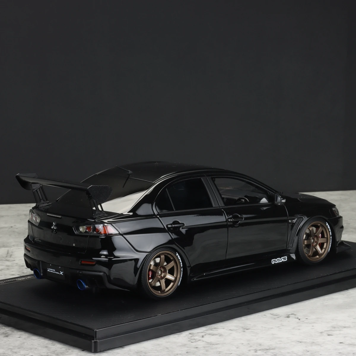 Ig 1:18 evo x cz4a jdm Simulation Limited Edition Harz Metall statisches Auto Modell Spielzeug Geschenk