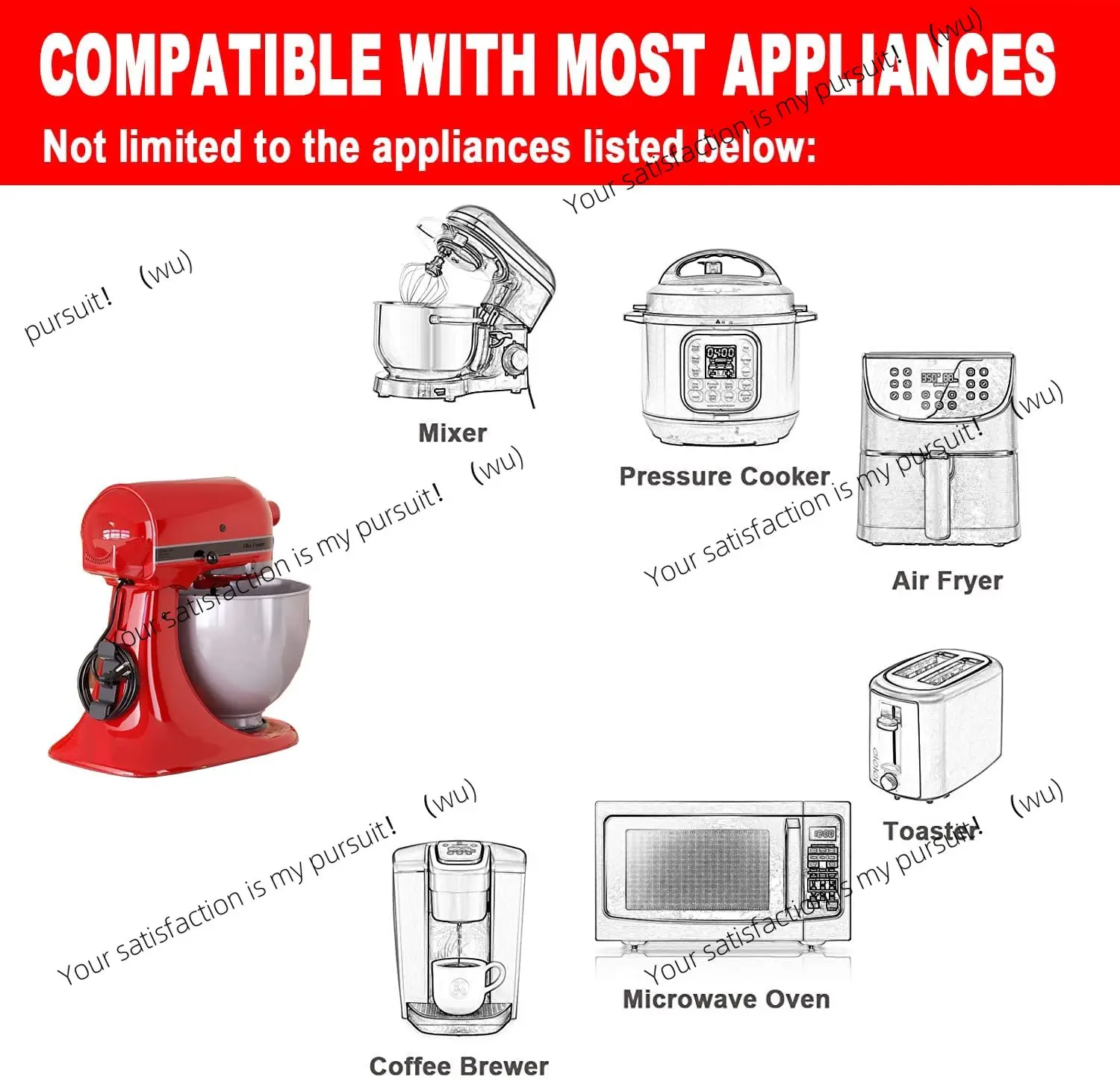 Kitchen Storage Cord Wrapper Cable Cord Wire Organizer Kitchen Appliances Smart Wrap For Charging Data Cable Protector Winder