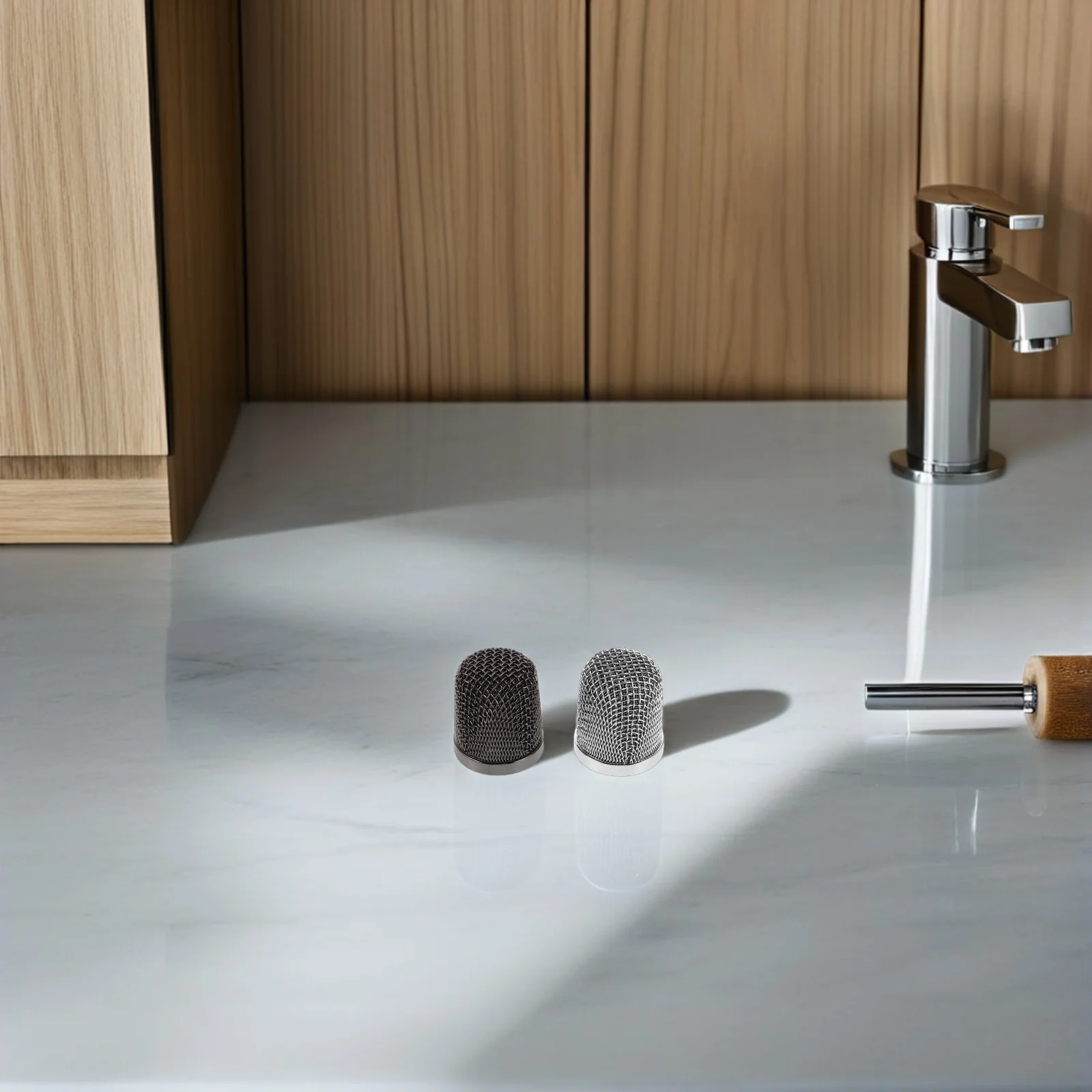 

Wireless Microphone Ball Head Replacement Metal Mesh Grill For Handheld Mic Live Streaming Recording Windscreen Repair Part