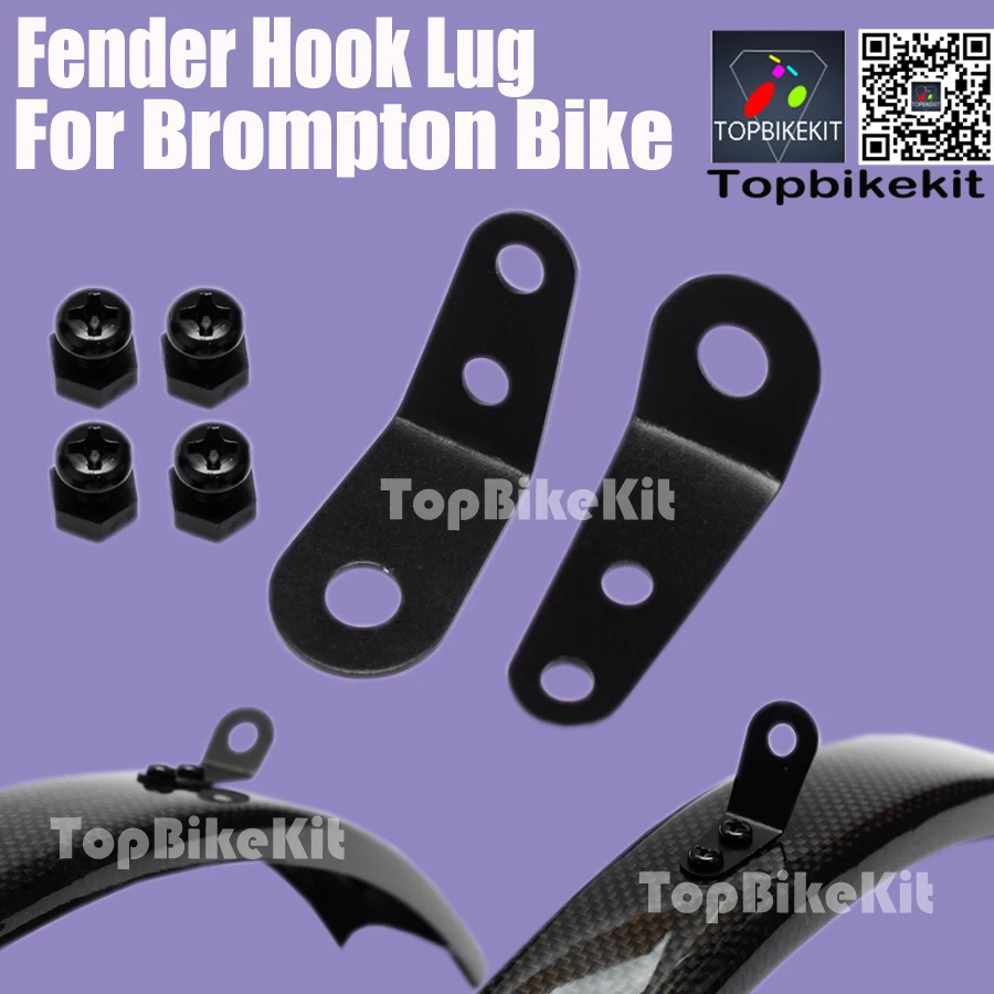 ¿Qué es un hook lug para bicicletas Brompton y por qué es esencial para fijar el guardabarros correctamente?