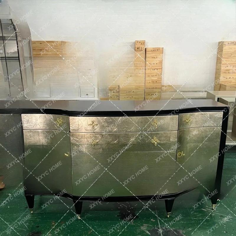 

Современный шкаф-купе в стиле лайт-люкс для виллы, с большим комодом, модный, с большим объемом хранения