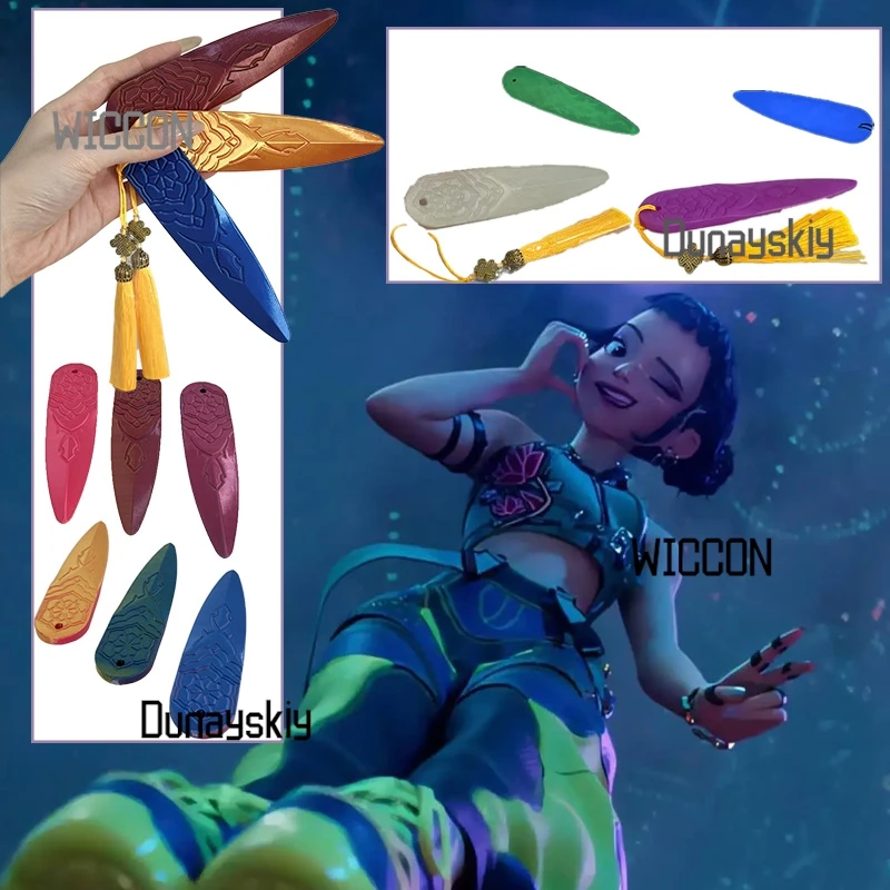 

Zoey Kpop охотники на демонов охотаника реквизит для косплея разноцветный блеск милые каваи для мальчиков и девочек фанаты подарки вечерние повседневные Хэллоуин