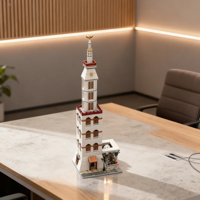 

2270 деталей MOC: Модульная модель уличной сцены «Фарос» — конструктор, подарок для творчества, коллекционный предмет, декор для демонстрации, премиум-класс для взрослых и детей