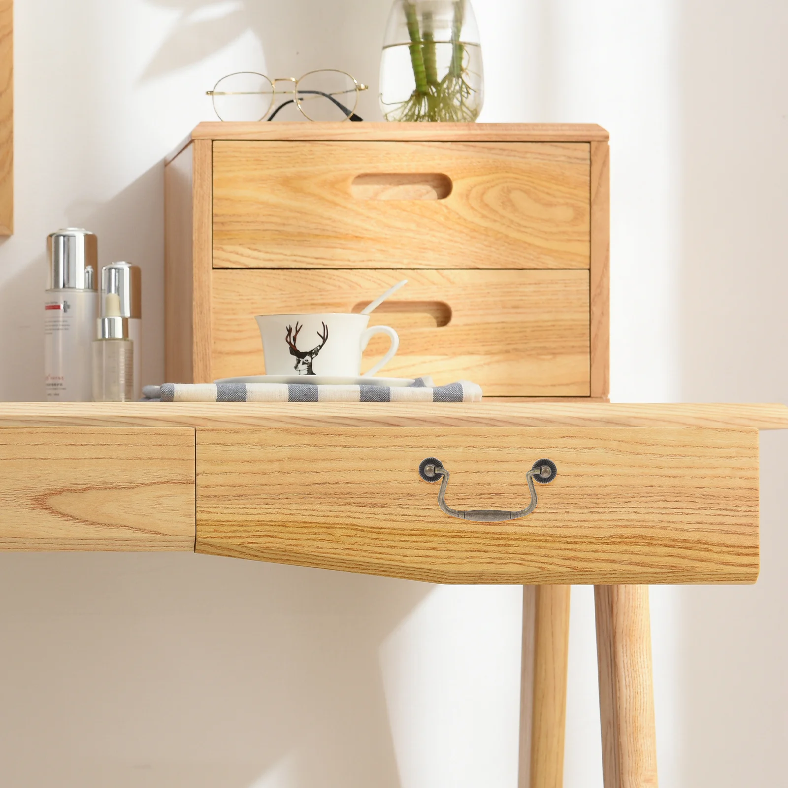 

4Sets Corrosion Resistant Cabinet Handle Modern Furniture Pulls Replacement Parts Cabinet Handle Furniture Accessory