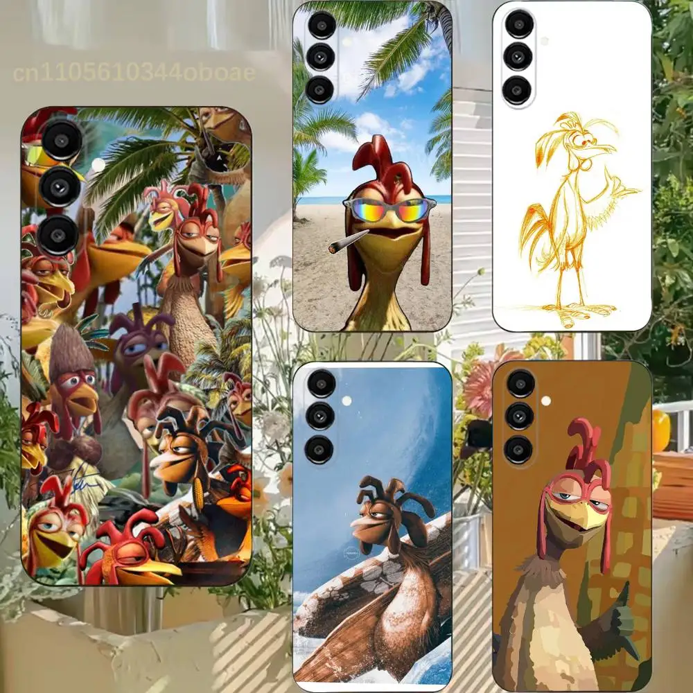 

Cartoon Chicken Joe Phone Case For Samsung S25,24,21,22,23,20,S30,Ultra,Plus,Fe,Lite,Note,5G Black Cover