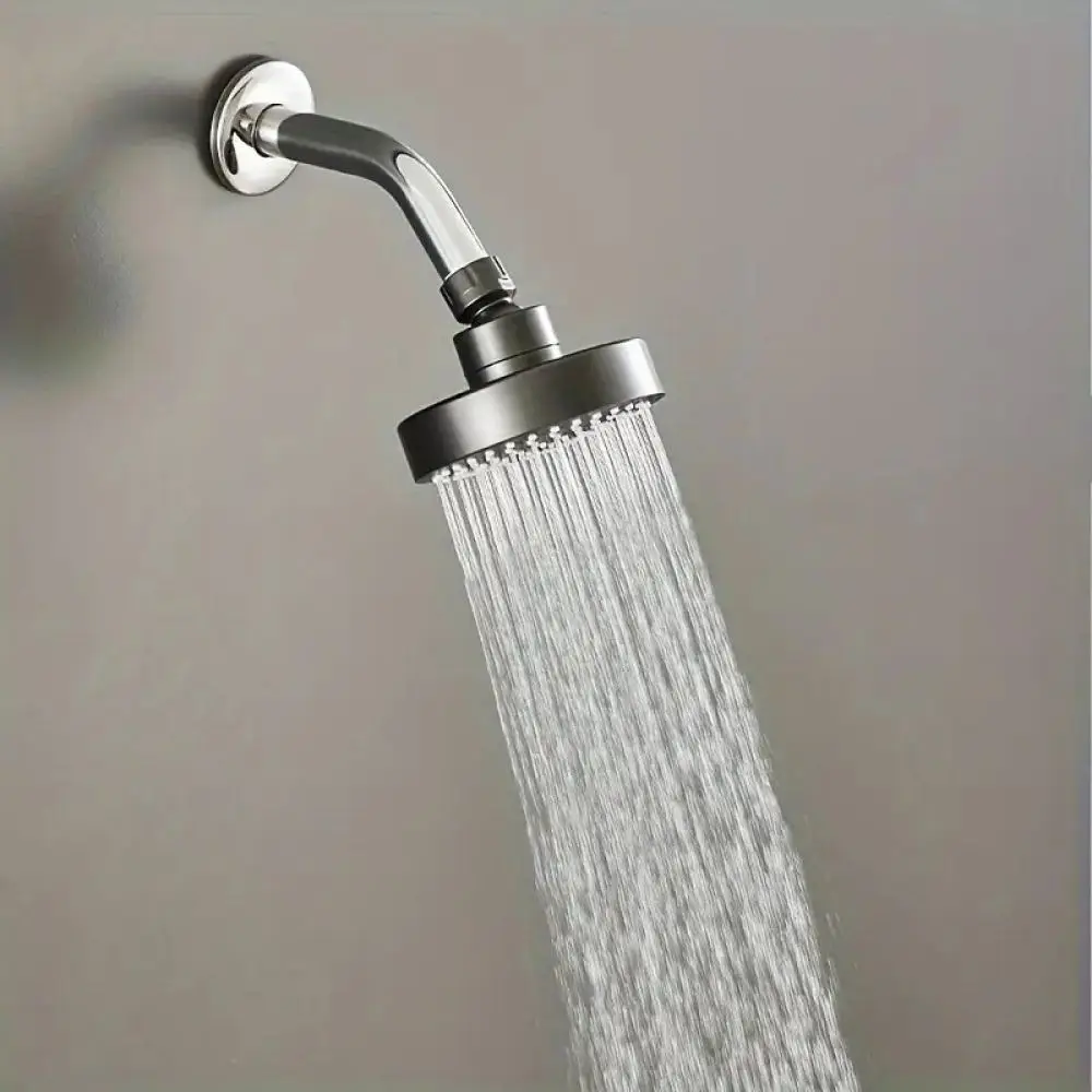 High Pressure 4 Inch Shower Head Rainfall Sprayer Bathroom Handheld Showerhead Durable Abs Replacement Water Saving
