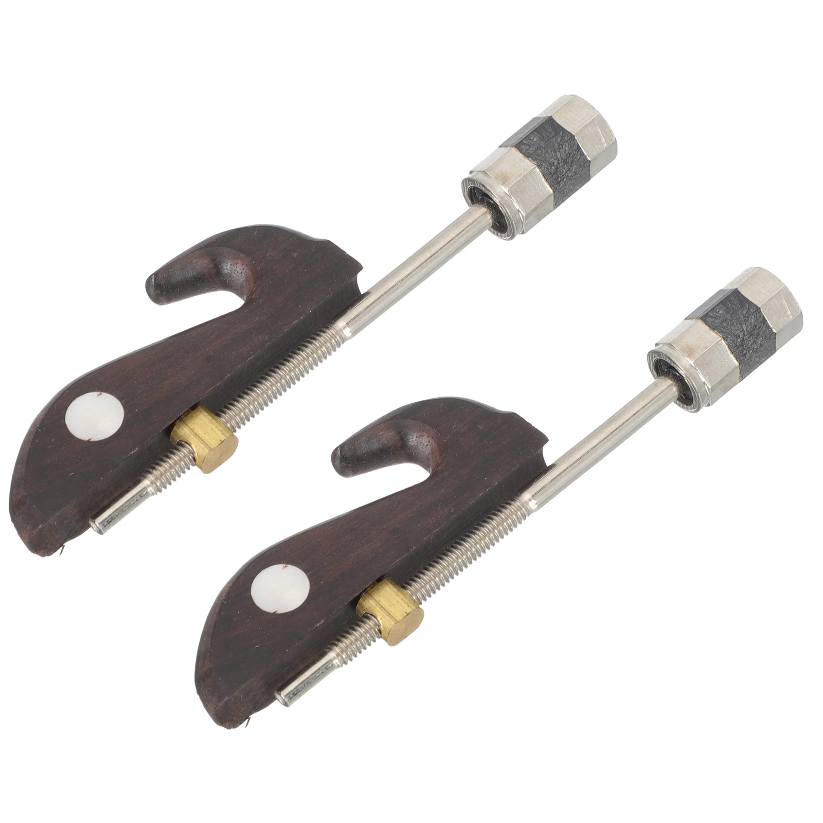 

2 Pcs Bow Accessories Wooden Instrument Replacement Parts Erhu Accessories Musical Instrument Bow Small Size Easy Storage