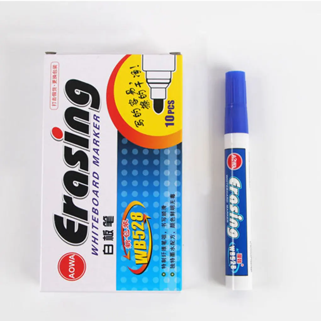 Erasable Whiteboard Pen White Board Marker Portable Home Office School Drawing Stationery Festival Children