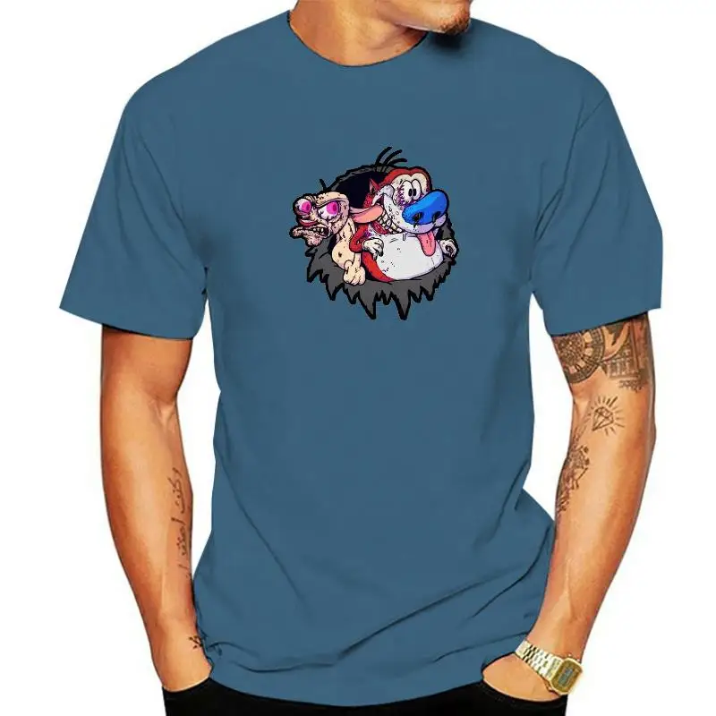 Ren And Stimpy Art T-Shirt, The Ren And Stimpy Show Tee, Men'S Women'S All Sizes Outdoor Wear Tee Shirt