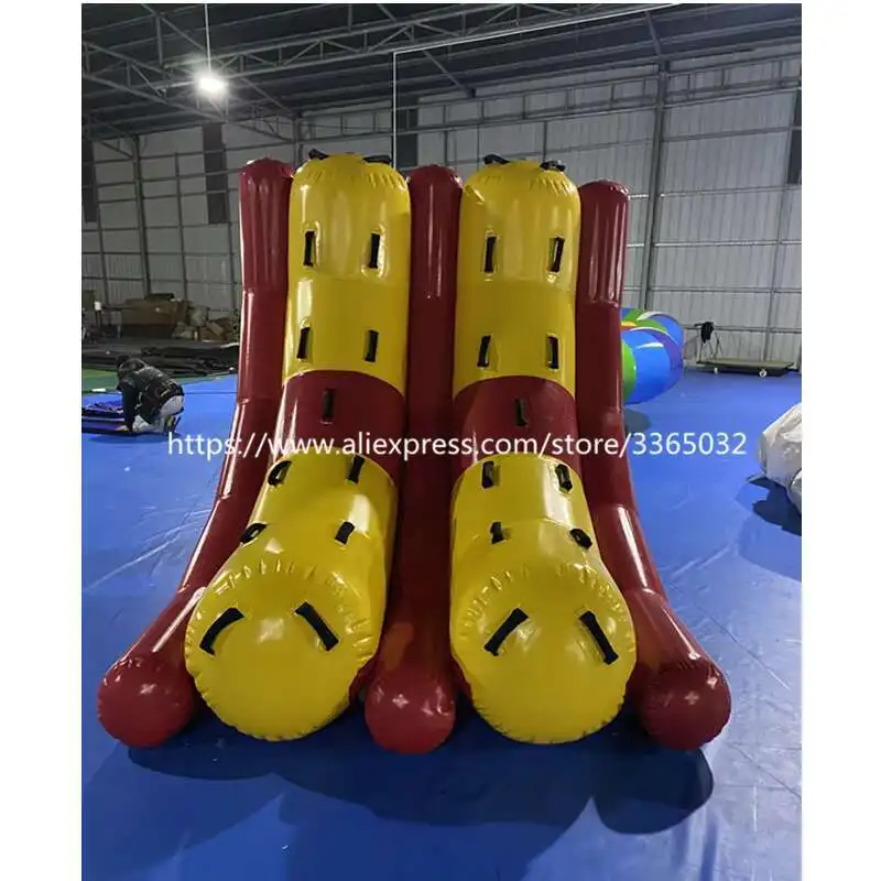 Brinquedo inflável da piscina de venda quente, balanço inflável da água dos tubos dobro para a piscina