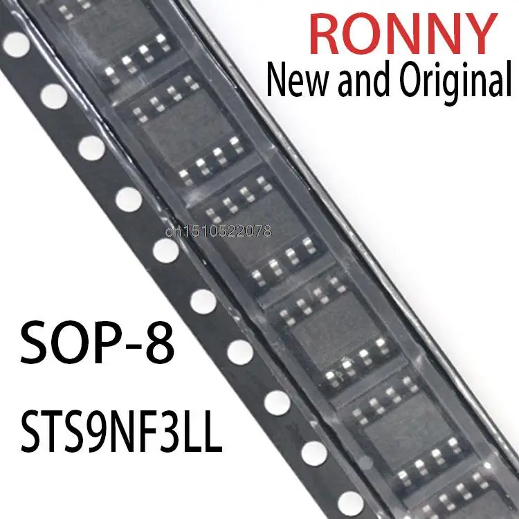 

10PCS New and Original 9F3LL sop-8 STS9NF3LL