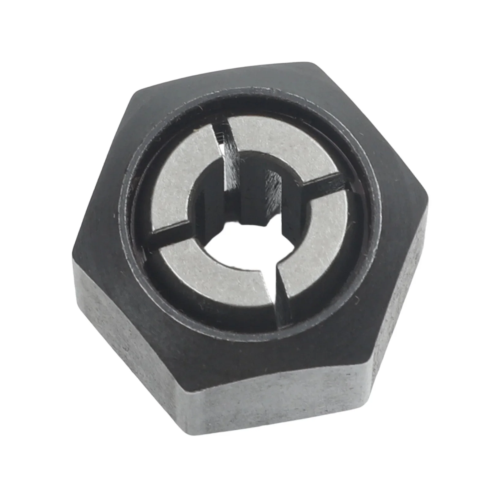 Router Repair Black As Picture Collet Nut Router Accessory Cordless Router Compatible Single Piece Material As Pictured