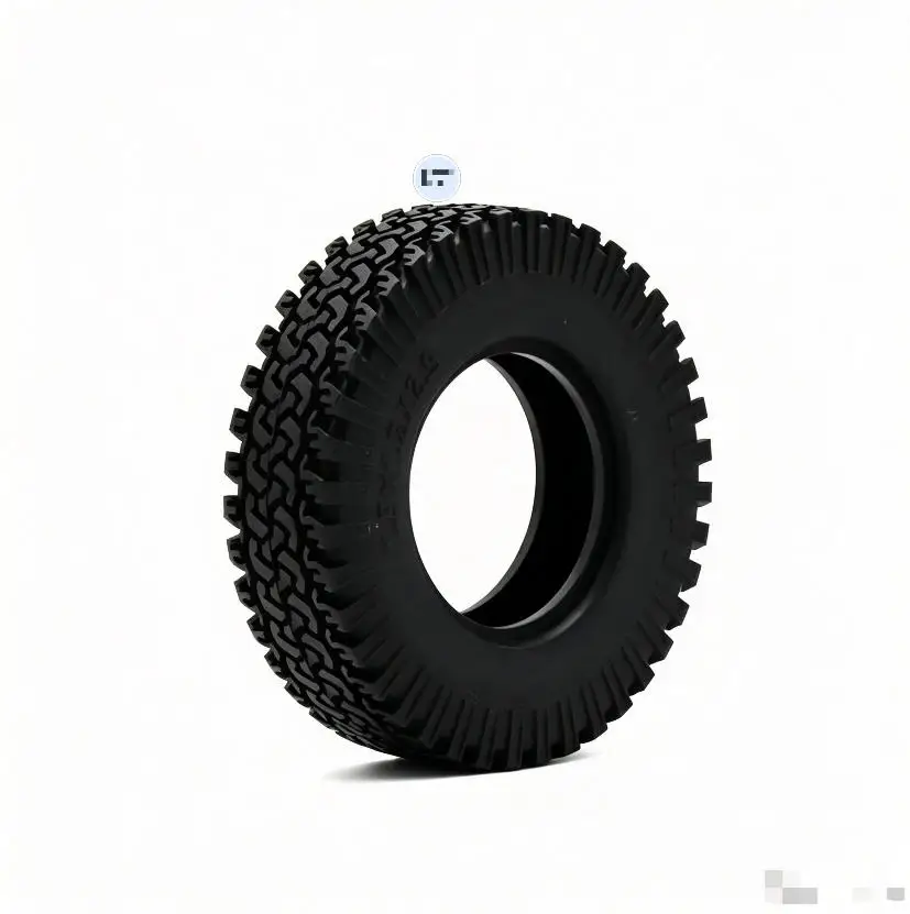 1/10 scale 4pcs 1.9‑inch realistic rubber tire, dedicated for Camel Cup Land Rover Discovery RC crawler, excellent off‑road grip