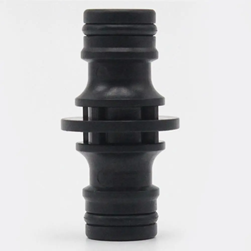 2 Way Garden Hose Connector Joiner Coupler Watering Water Pipe Tap Male Black High Quality Hot Sale Dropship 2024