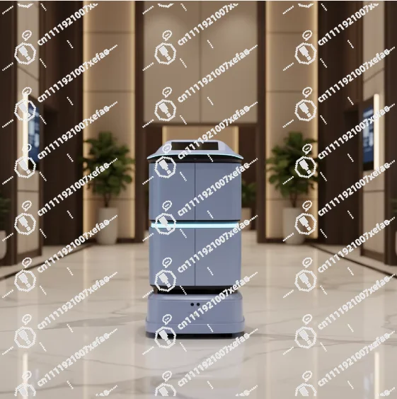 

Intelligent Restaurant Delivery Robot Smart Food Serving Droid for Cafes