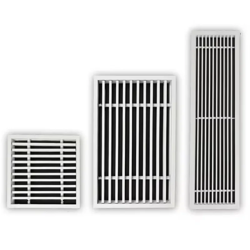 

Plastic Air Diffuser Adjustable Ceiling Linear Vent Slots HVAC Registers and Grilles
