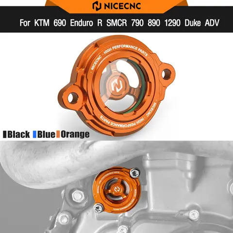 For KTM 690 Enduro R SMCR 2008-25 Engine Oil Filter Cover Cap 790 890 Adventure/R 1290 Super duke R/GT 1090 1190 1290 Super ADV