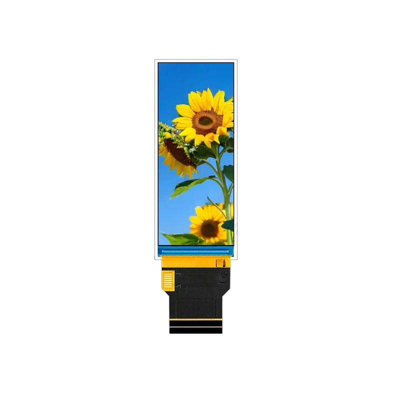2.86 inch TFT Long Screen LCD Display with 376x960 HD IPS Resolution 40pin RGB interface ST7701S LCD Display