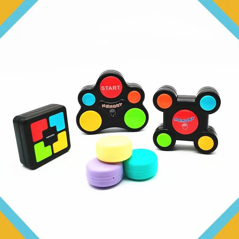 Gioco di memoria educativo per bambini giocattoli interattivi genitore-figlio creativo Flash portatile pulsante macchina da gioco giocattoli per esercizi cerebrali