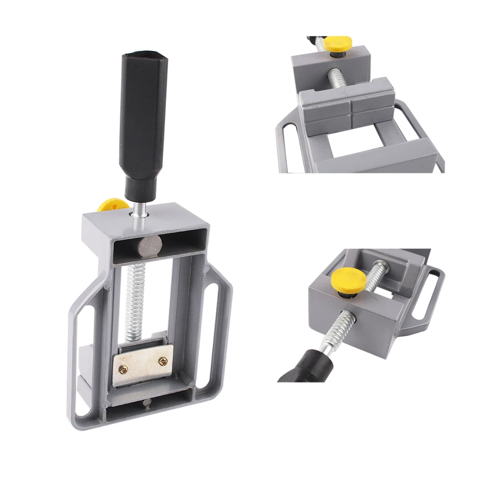 Morsa piatta in lega di alluminio per trapano elettrico 8010 pinze Mini uso domestico pinze piatte morsa da banco 70х60mm