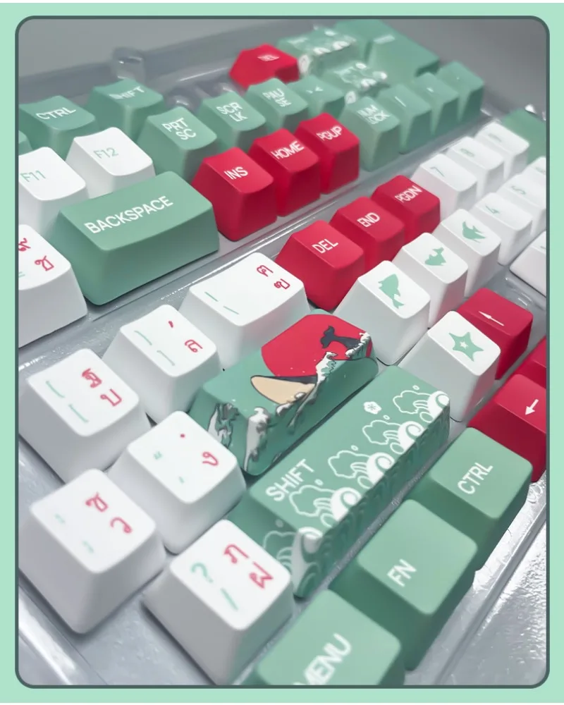 

Thai Thai root coral sea theme heat of sublimation transfer OE M highly mechanical keyboard keycaps