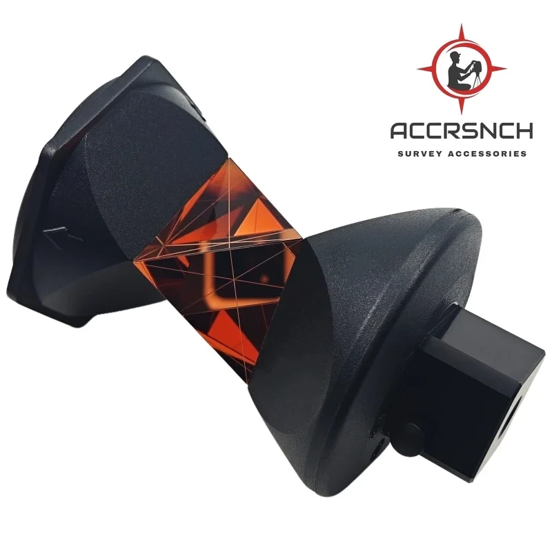 ACCR GRZ4,360 Degree Copper Coated Reflective Prism for Leica ATR Total-station Prism Topography Reflector Surveying Accessories