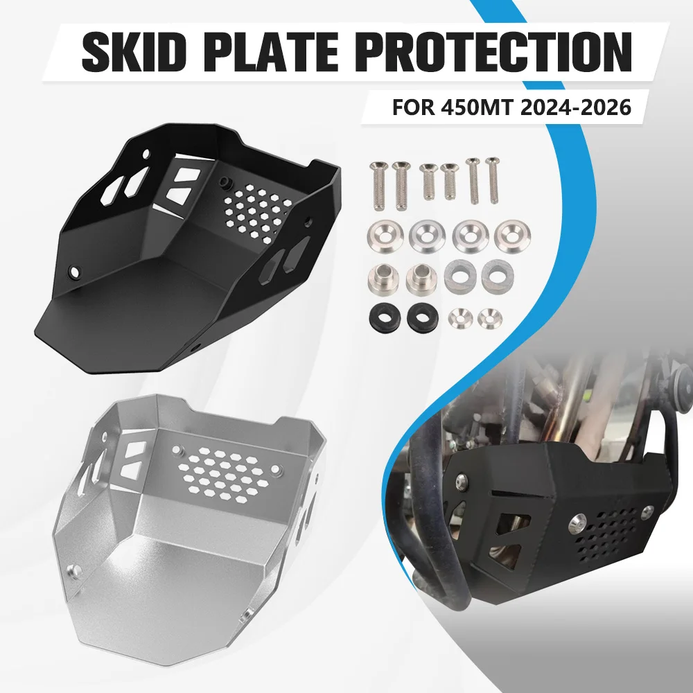 

FOR CFMOTO 450 MT 450MT 450-MT 2024-2025-2026 Motorcycle Engine Protection Cover Chassis Under Guard Skid Plate Accessories