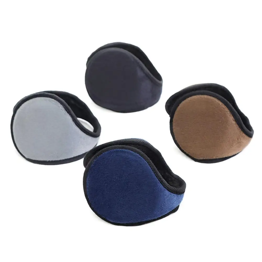 Winter Unisex Warm Fur Earmuffs for Men Women Velvet Ear Muffs Thicken Warmer Ear Cover Outdoor Cycling Ski Plush Ear Protector