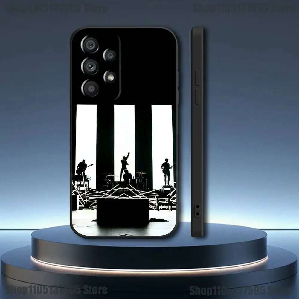 حافظة هاتف COOL Band P-Paramore لهاتف سامسونج جالاكسي A73,31,32,72,41,53,52,71,22,5G,Note,J7,8,9 غطاء أسود ناعم